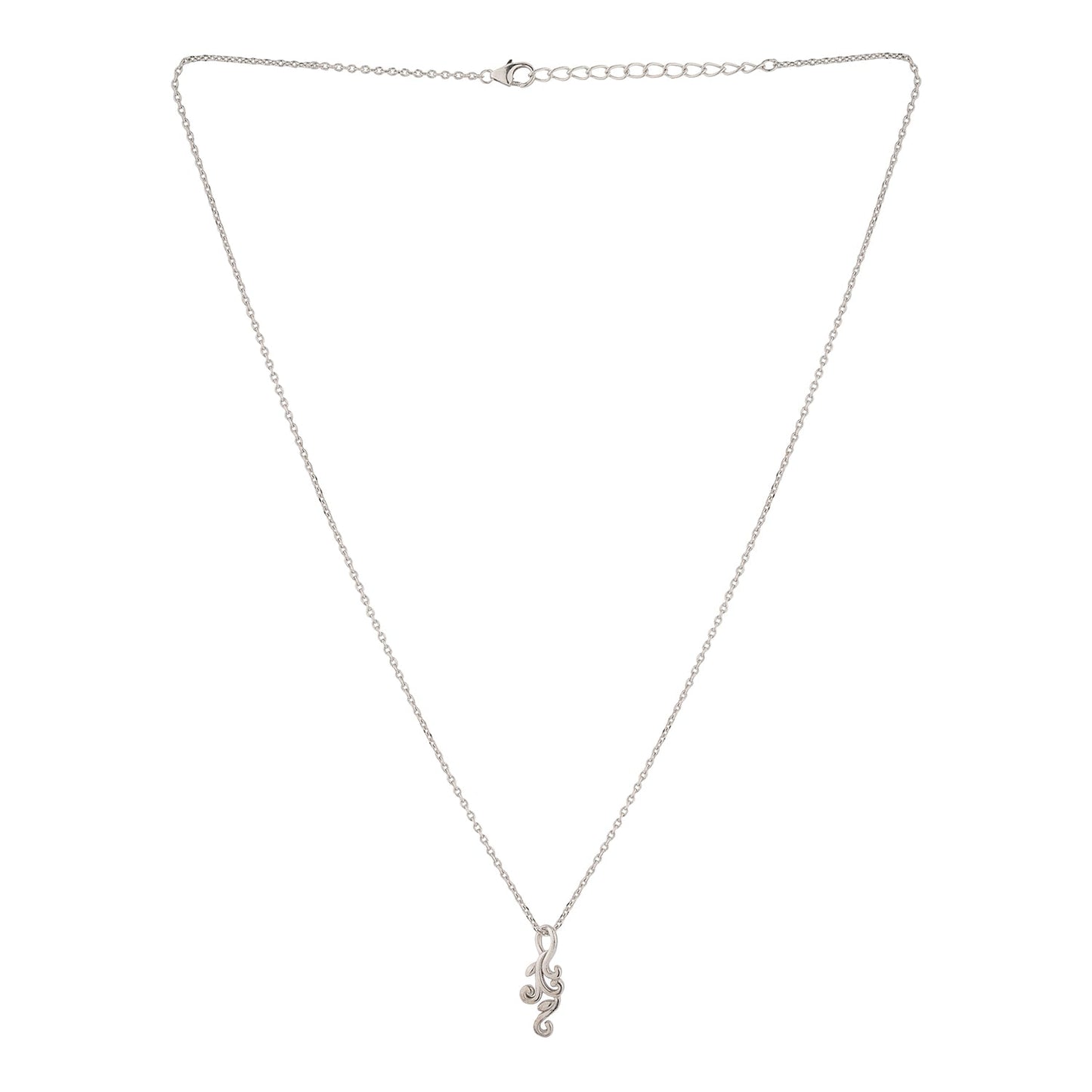 Vines Liana Loop Sterling Silver Pendant