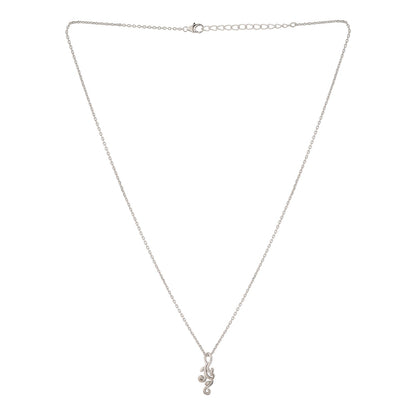 Vines Liana Loop Sterling Silver Pendant