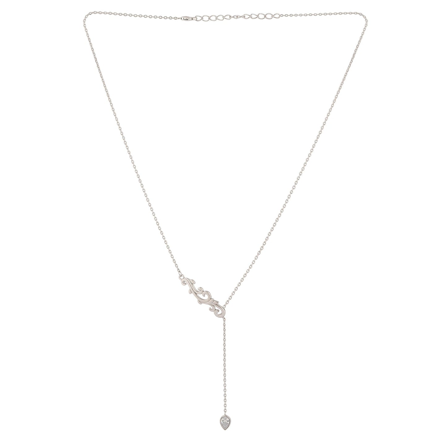 Vines The Creeper's Kiss Sterling Silver Necklace