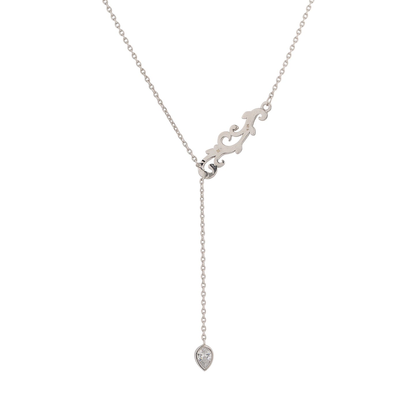 Vines The Creeper's Kiss Sterling Silver Necklace