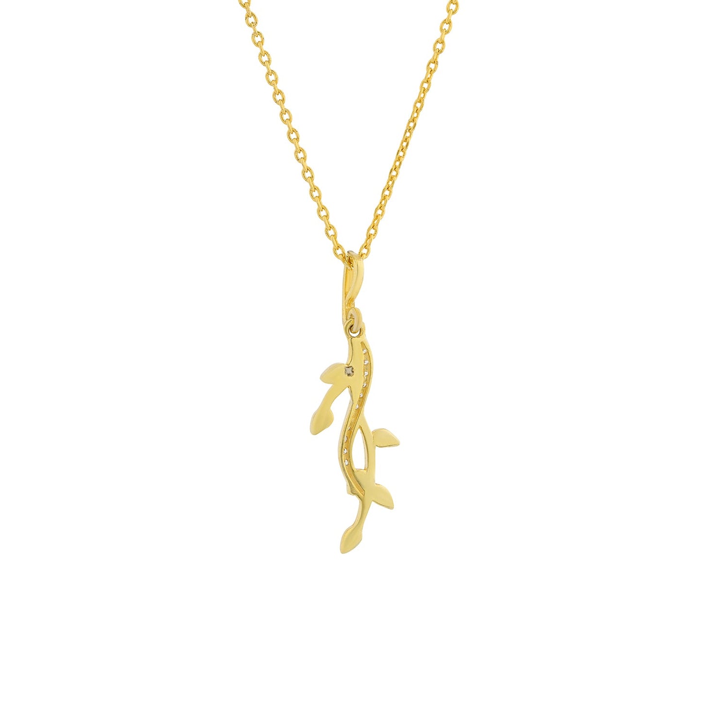 Vines Twine Whisper Sterling Silver Pendant