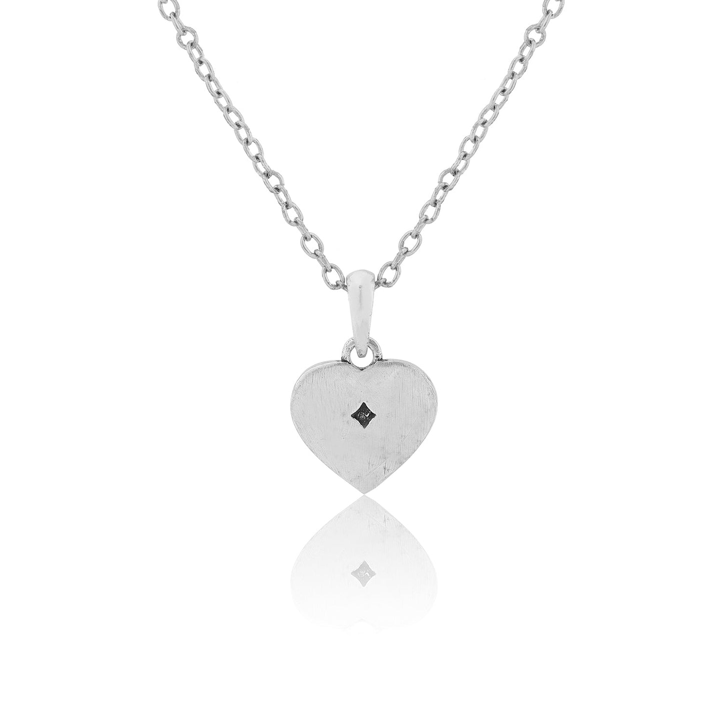Valentine’s Day Pink Doodle Heart Pendant