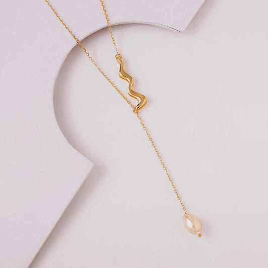 Flow Tide Ocean Kiss Y Necklace