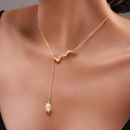 Flow Tide Ocean Kiss Y Necklace