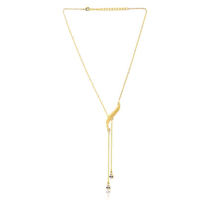 Flow Tide Cascade Curve Y Necklace