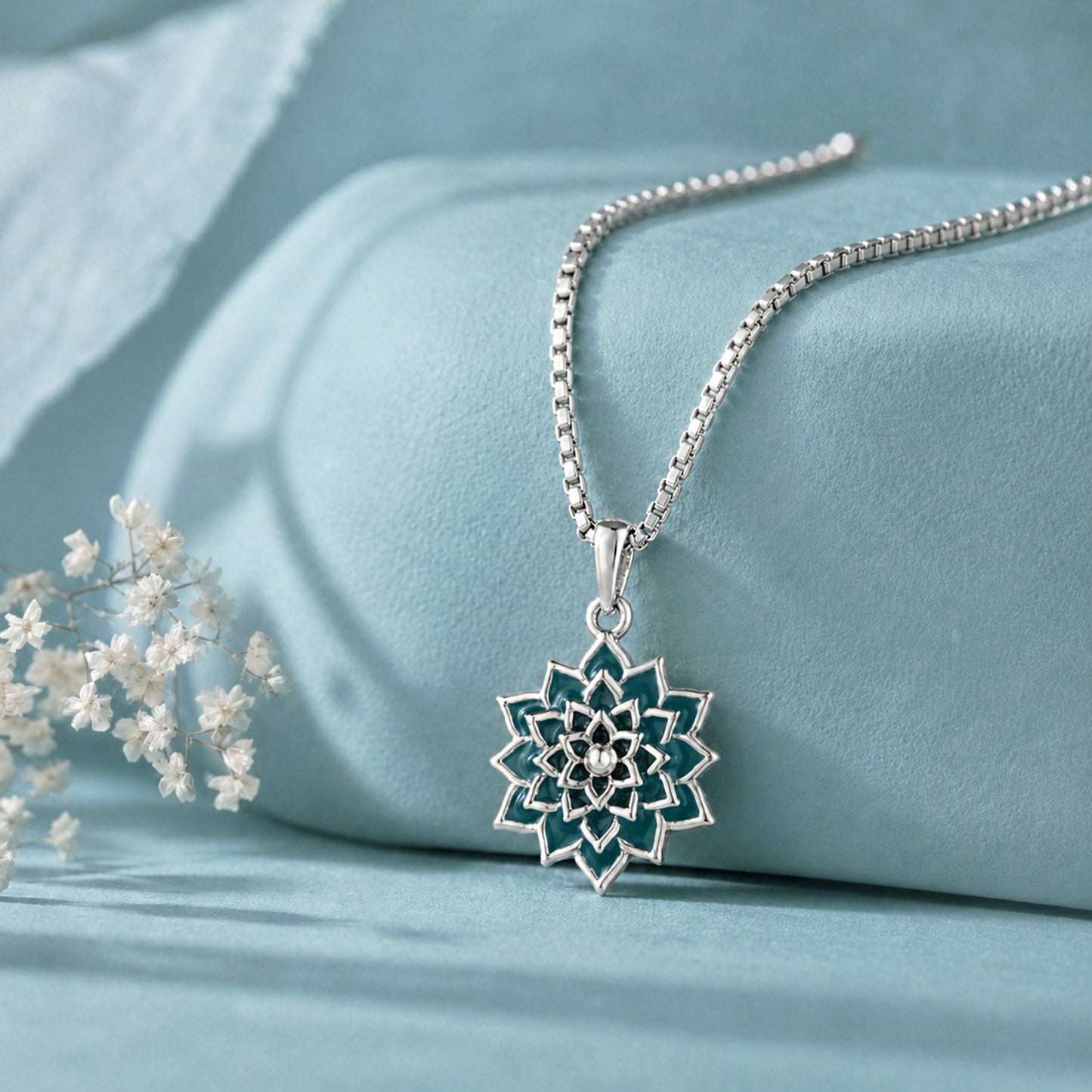 Fractals In Nature Infinite Fern Pendant