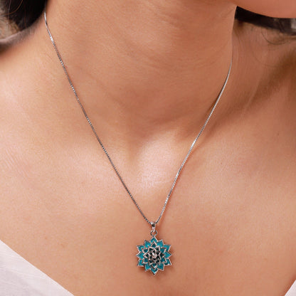 Fractals In Nature Infinite Fern Pendant