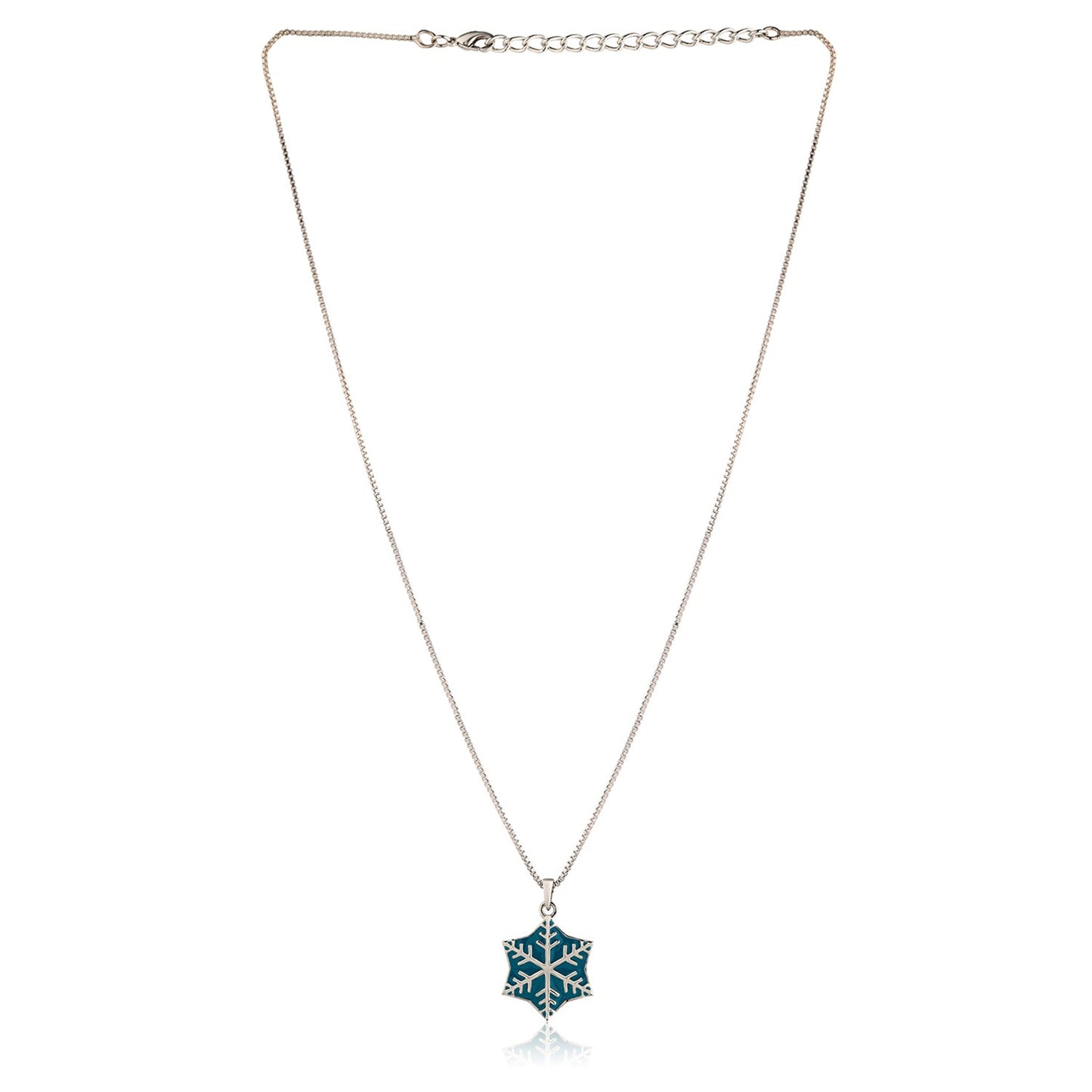 Fractals In Nature Symmetra Enamel Pendant