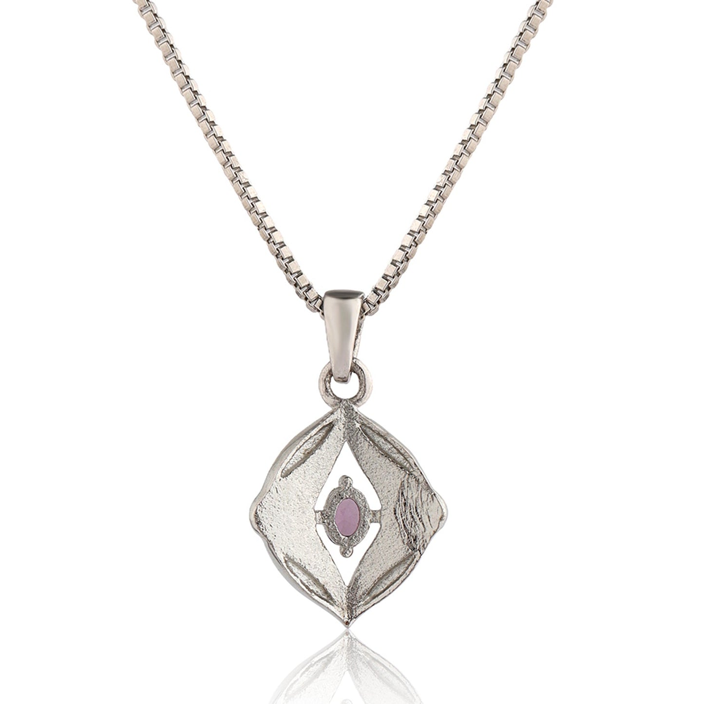 Fractals In Nature Petal Within Pendant