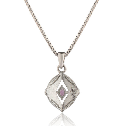Fractals In Nature Petal Within Pendant